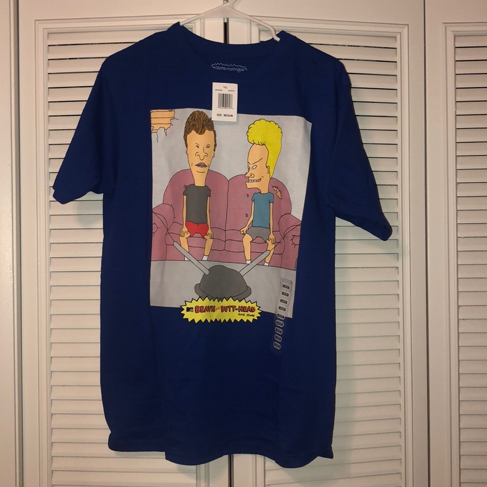 Beavis & Butt-Head MTV Shirt New Men’s S, M, L, XL - Picture 2 of 5